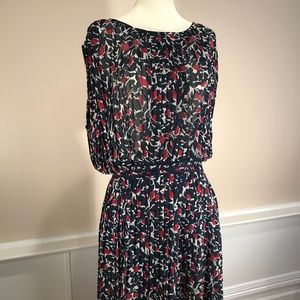 Joie Sleeveless Print Dress, Size: Medium